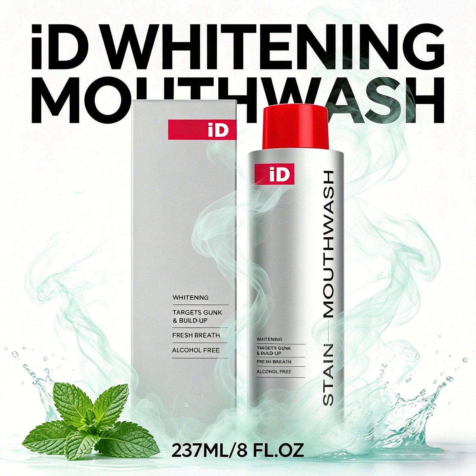 Whitening Mouthwash - New Stain Whitening Mouthwash – Gentle