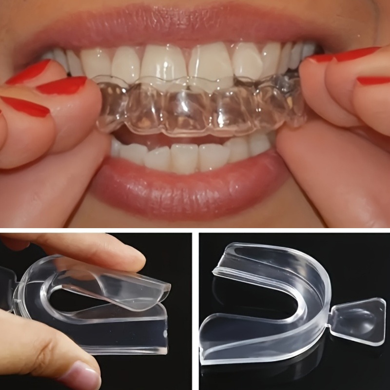 Teeth Whitening With Trays - 1-4pair Unisex Teeth Aligner Silicone Invisible