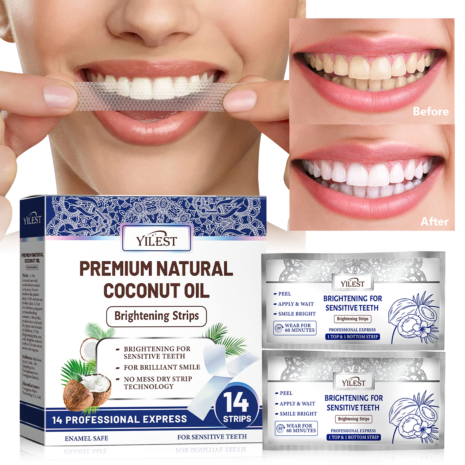 Teeth Whitening Strips Permanent - Teeth Whitening Strips 14pcs Cleansing Relief