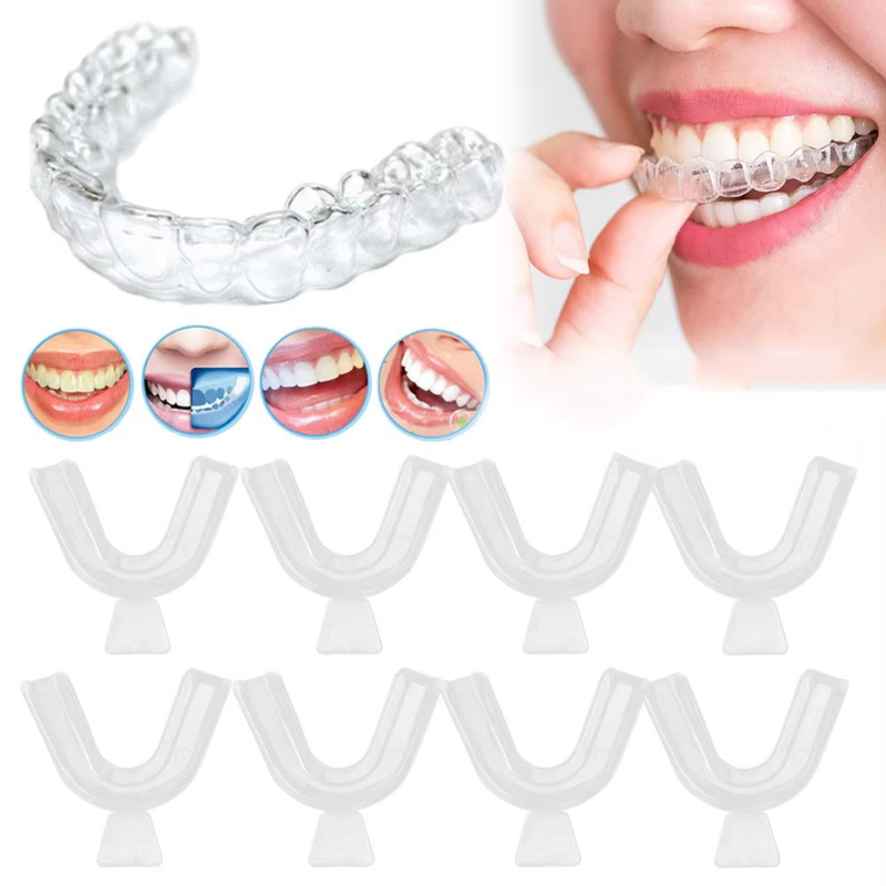 1/3/6pairs Silicone Mouth Guar - Teeth Whitening With Trays recensie en prijs