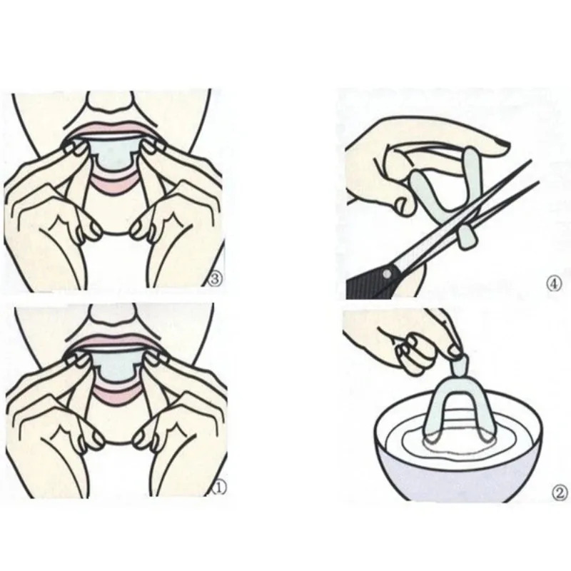 1/3/6pairs Silicone Mouth Guar - Teeth Whitening With Trays recensie en prijs