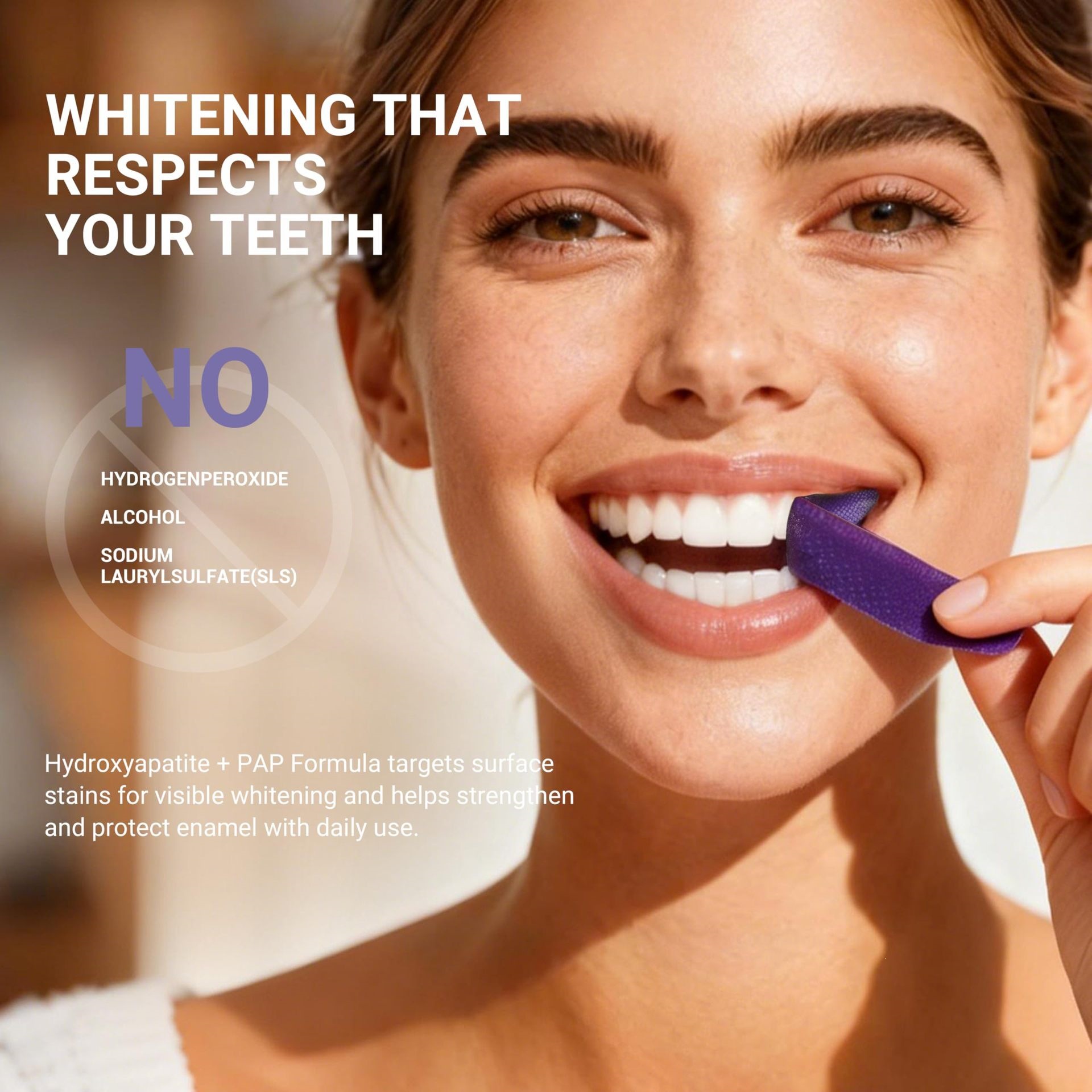 Purple Teeth Whitening Strips  - Teeth Whitening Strips Permanent recensie en prijs