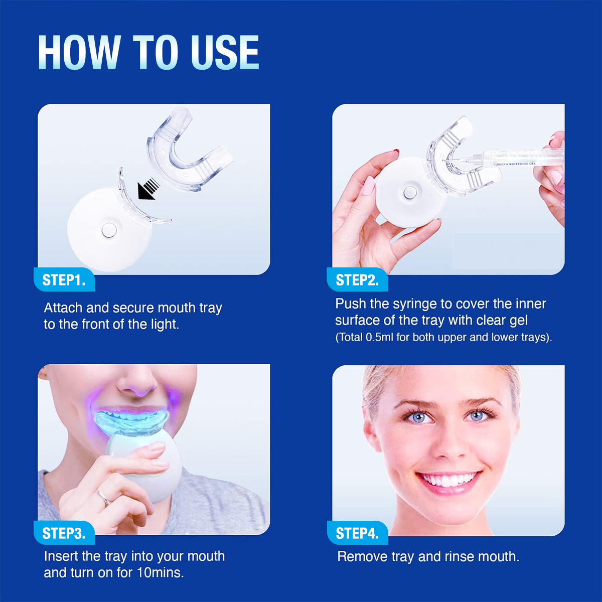 Teeth Whitening Kit - 5X LED L - Teeth Whitening Ai recensie en prijs