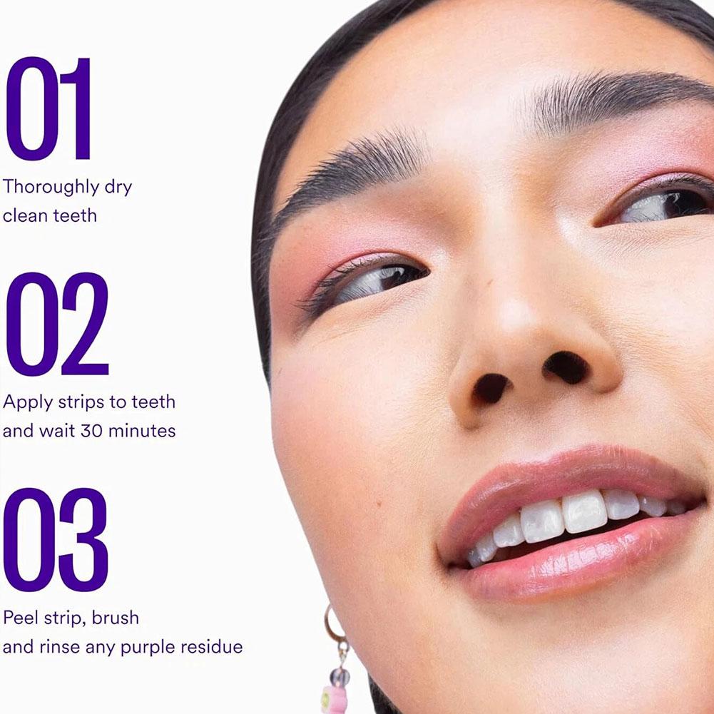 Purple Teeth Whitening Strips  - Teeth Whitening Strips Permanent recensie en prijs