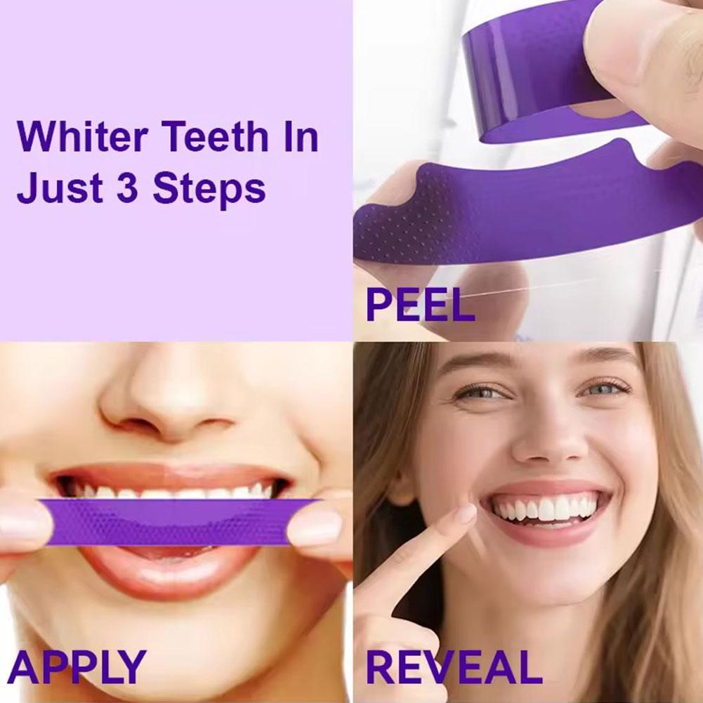 1/2BOX Purple Teeth Whitening  - Teeth Whitening Strips Permanent recensie en prijs