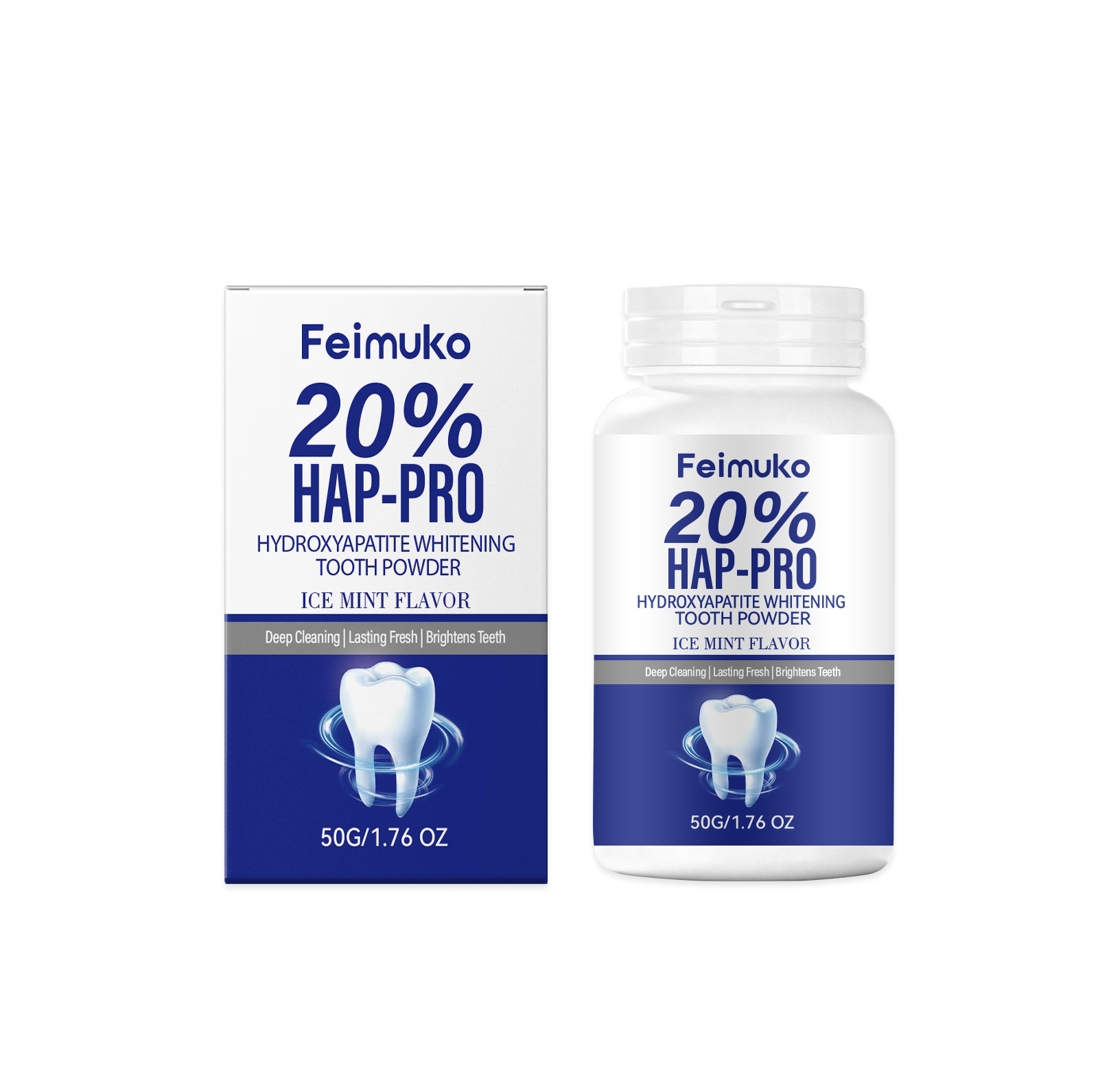 20% Hydroxyapatite Tooth Powde - Teeth Whitening Ai recensie en prijs