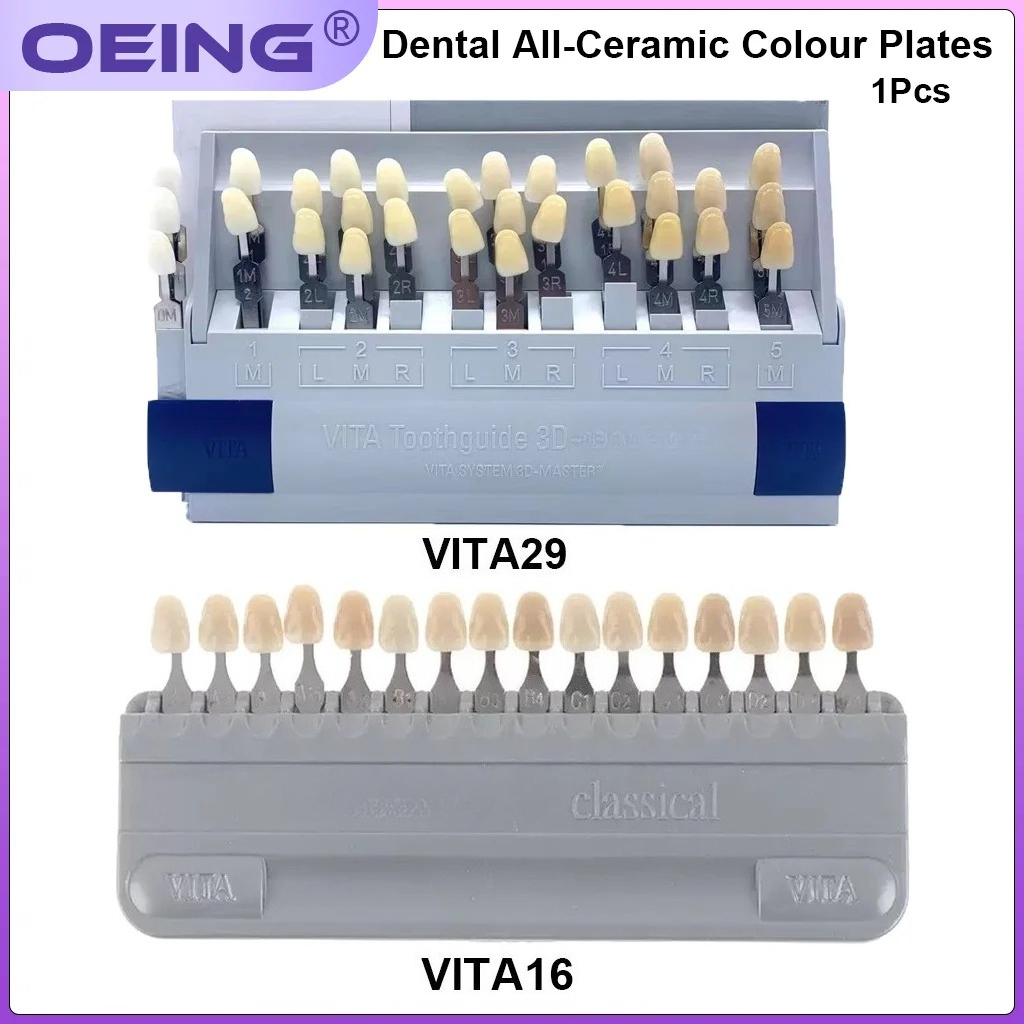 Dental All-Ceramic Colour Char - Teeth Whitening Moulds recensie en prijs