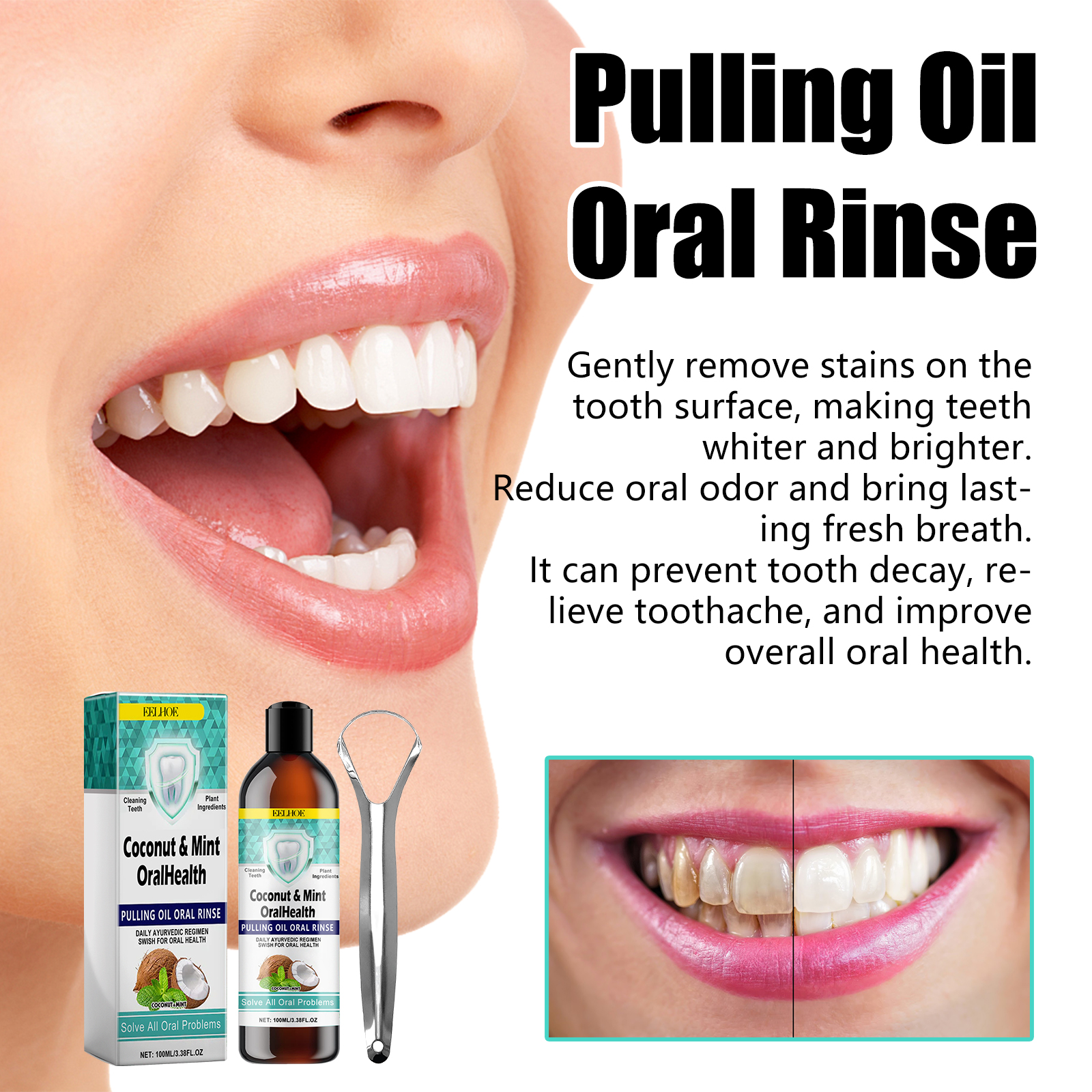 Gingival Repair Drops Coconut  - Whitening Mouthwash recensie en prijs