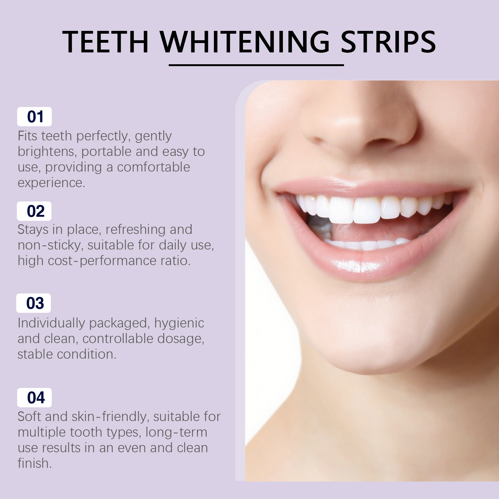 Purple Bright Stain-Removing T - Teeth Whitening Strips Permanent recensie en prijs