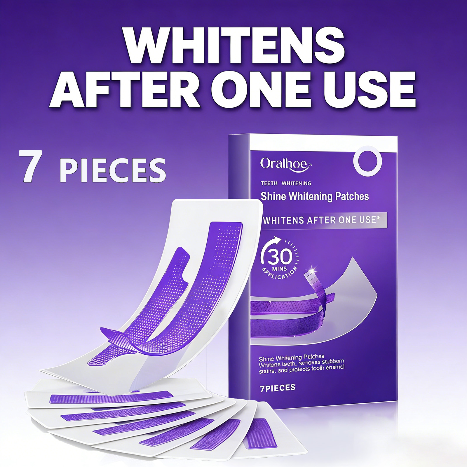 Purple Teeth Whitening Strips  - Teeth Whitening Strips Permanent recensie en prijs