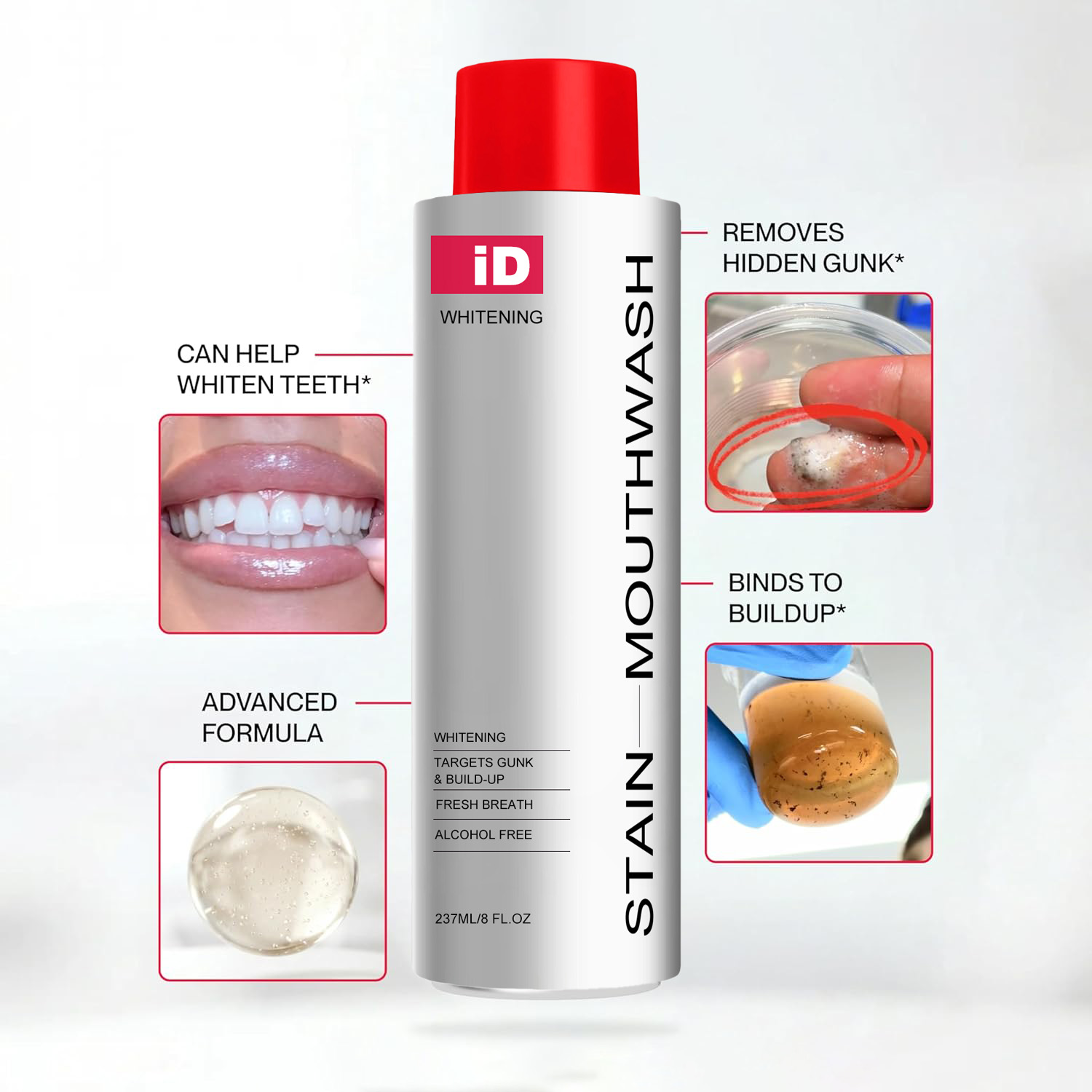 New Stain Whitening Mouthwash  - Whitening Mouthwash recensie en prijs
