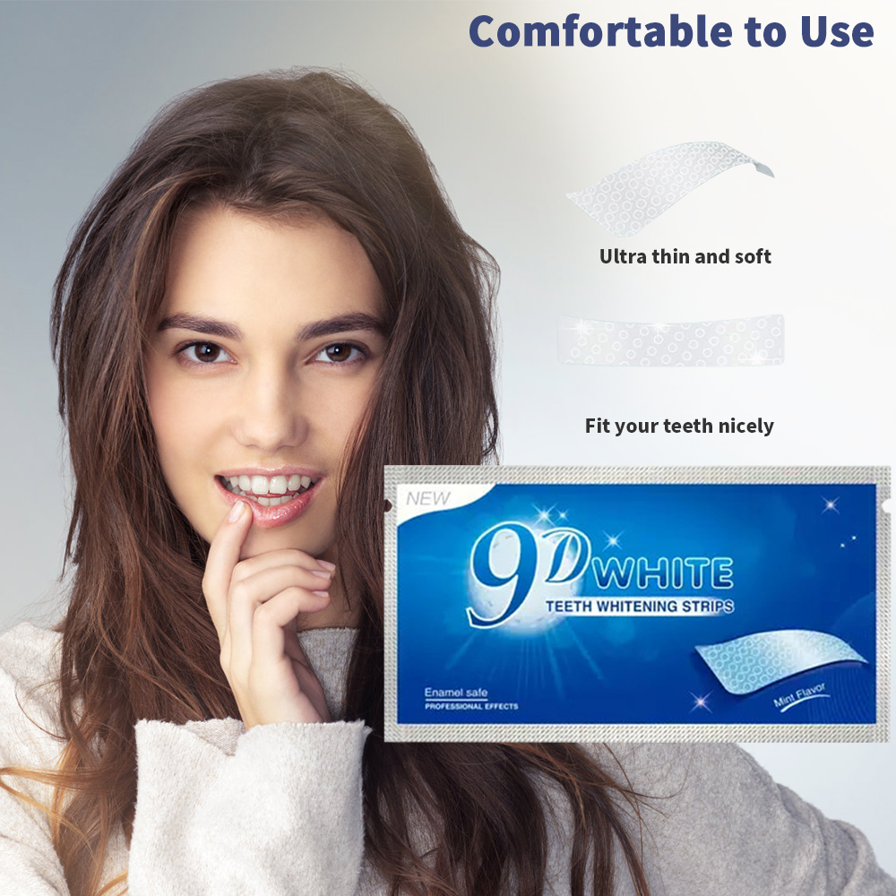 9D White Peroxide-Free Teeth W - Teeth Whitening Strips Permanent recensie en prijs