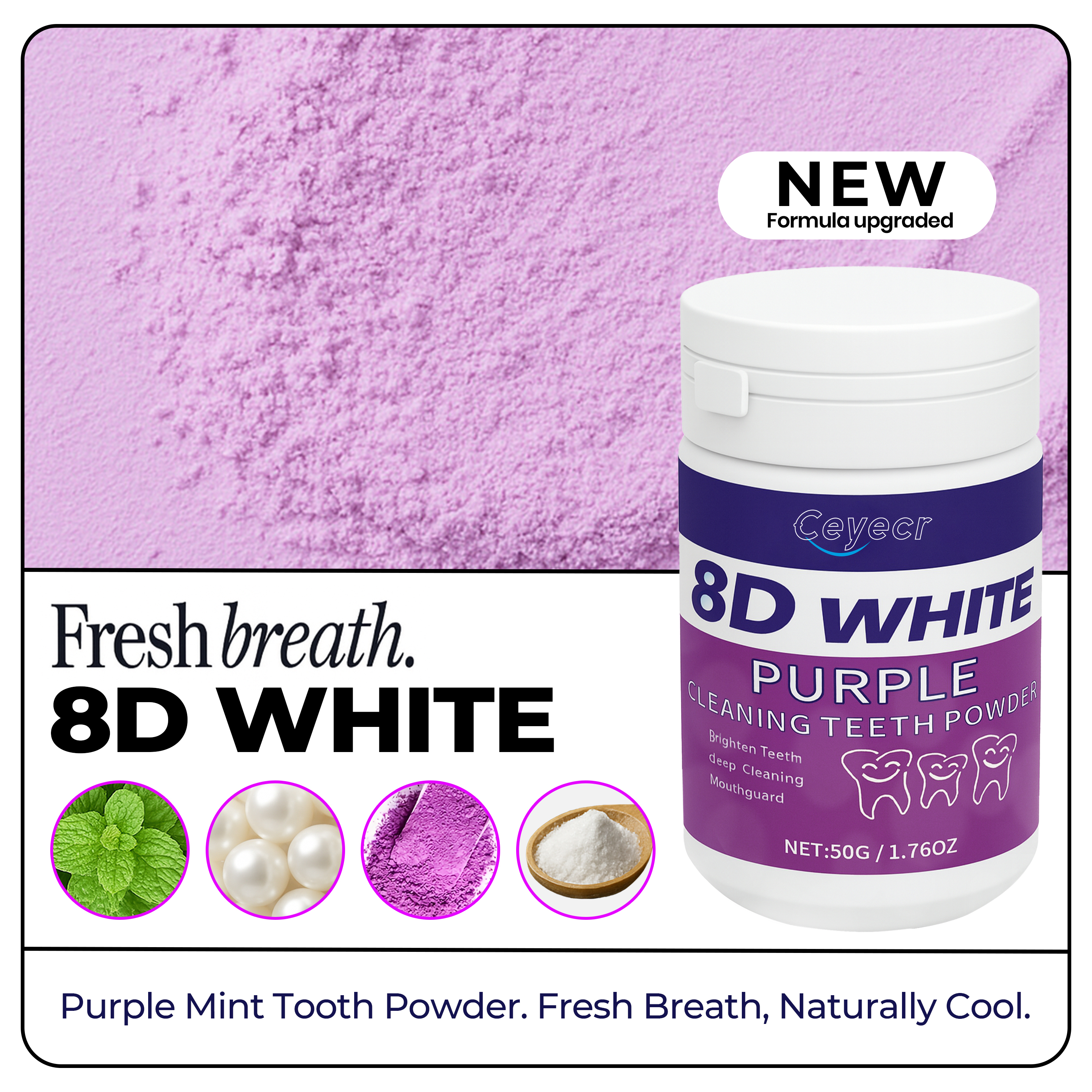 8D white Teeth Whitening Powde - Teeth Whitening Ai recensie en prijs