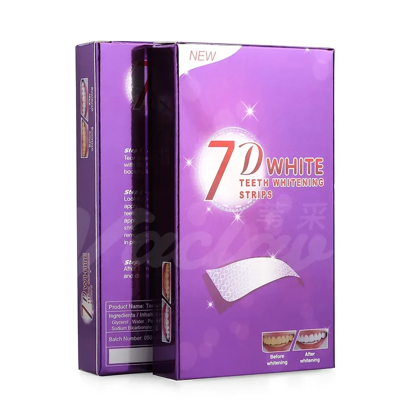 2026-7D Purple Teeth Whitening - Teeth Whitening Strips Permanent recensie en prijs