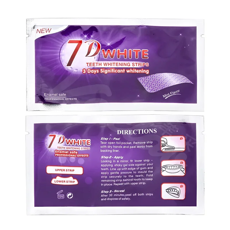 2026-7D Purple Teeth Whitening - Teeth Whitening Strips Permanent recensie en prijs