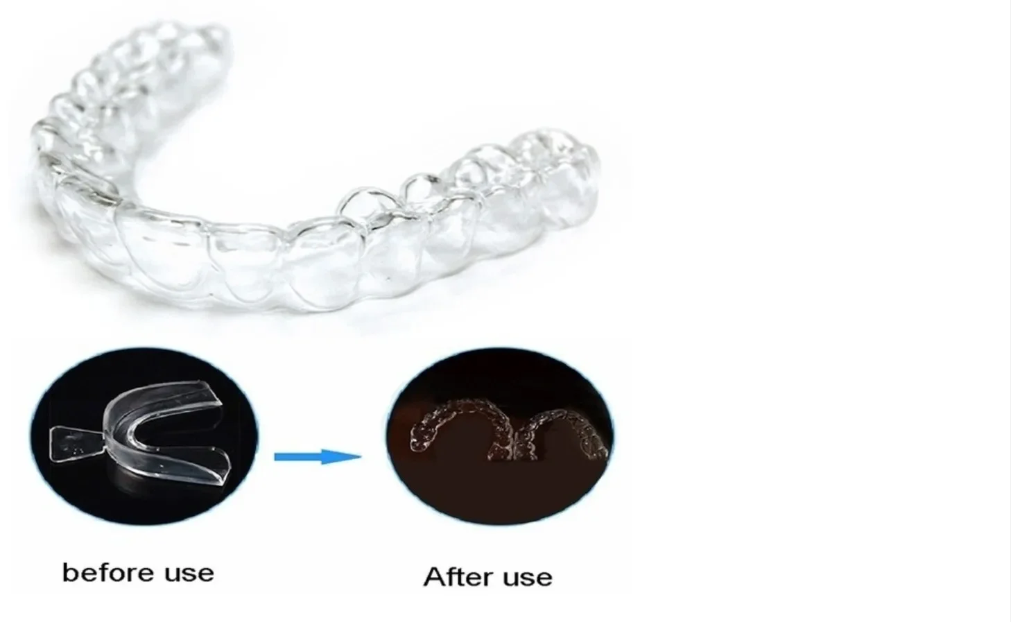10pcs Mouth Guard Teeth Protec - Teeth Whitening With Trays recensie en prijs