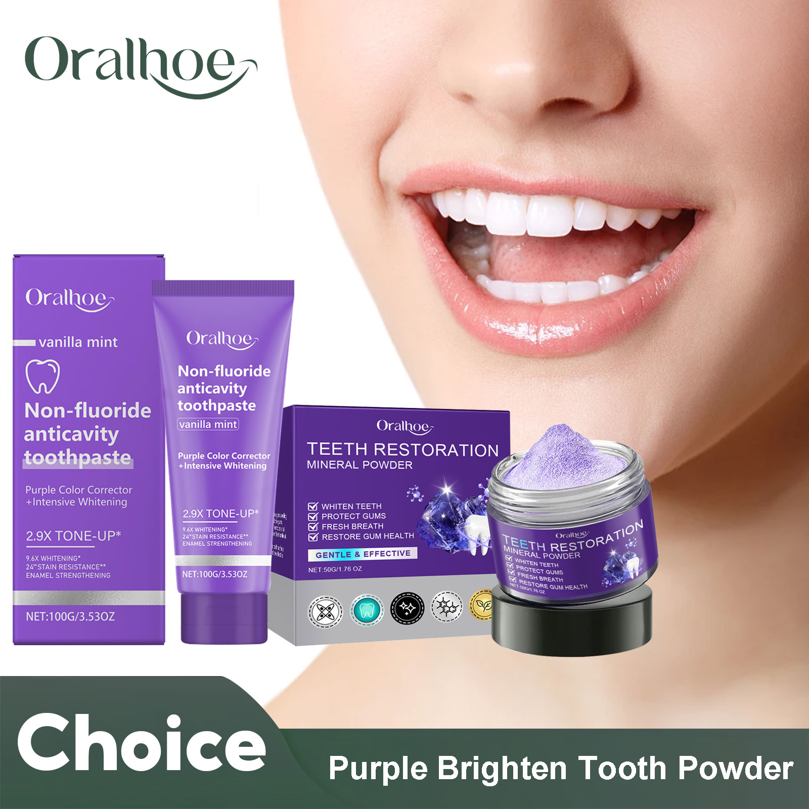 Teeth Restoration Mineral Powd - Teeth Whitening Ai recensie en prijs