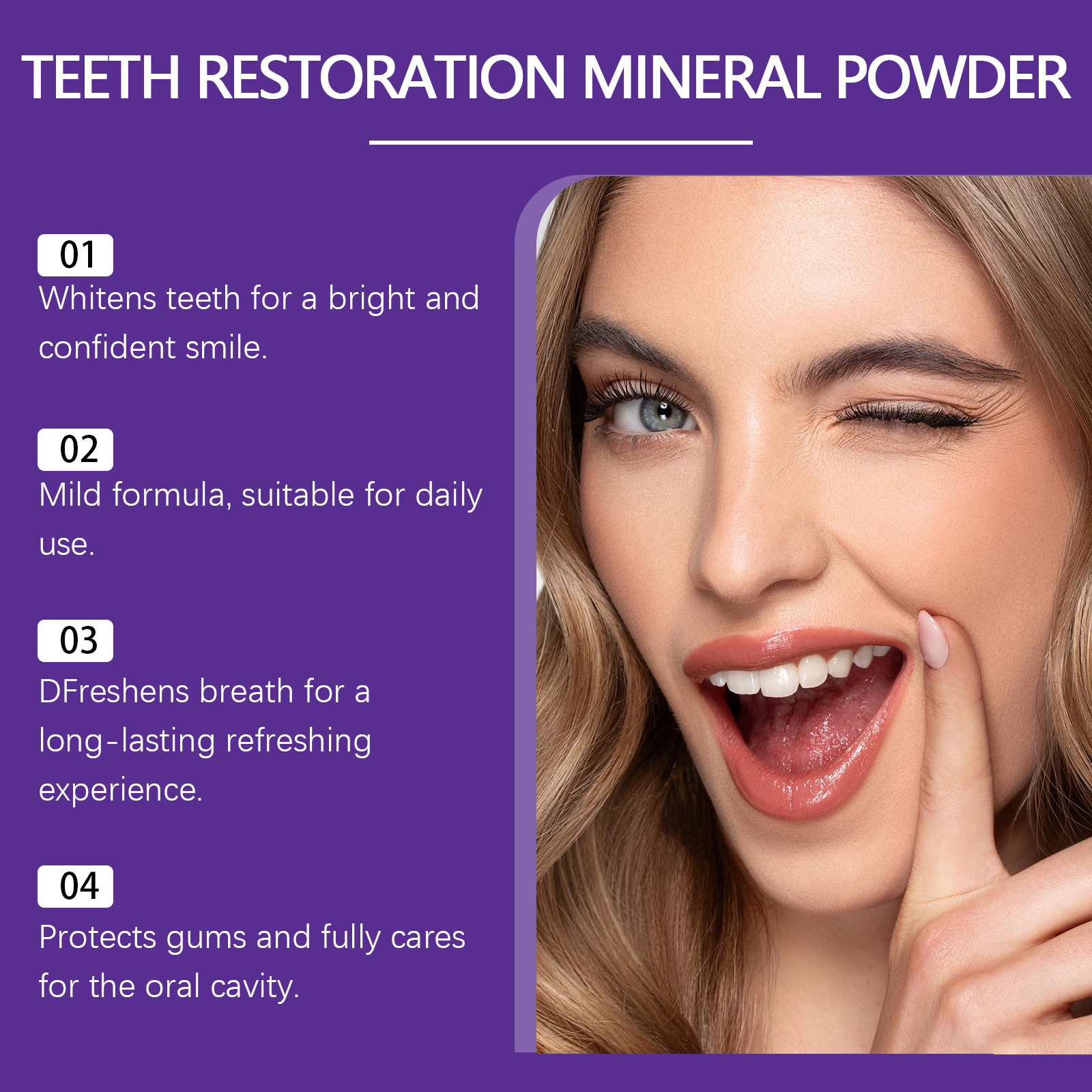 Teeth Restoration Mineral Powd - Teeth Whitening Ai recensie en prijs