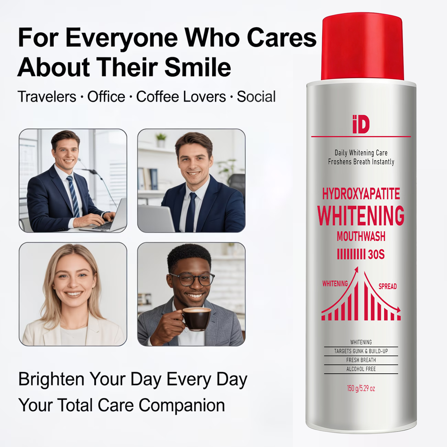 Hydroxyapatite Whitening Mouth - Whitening Mouthwash recensie en prijs