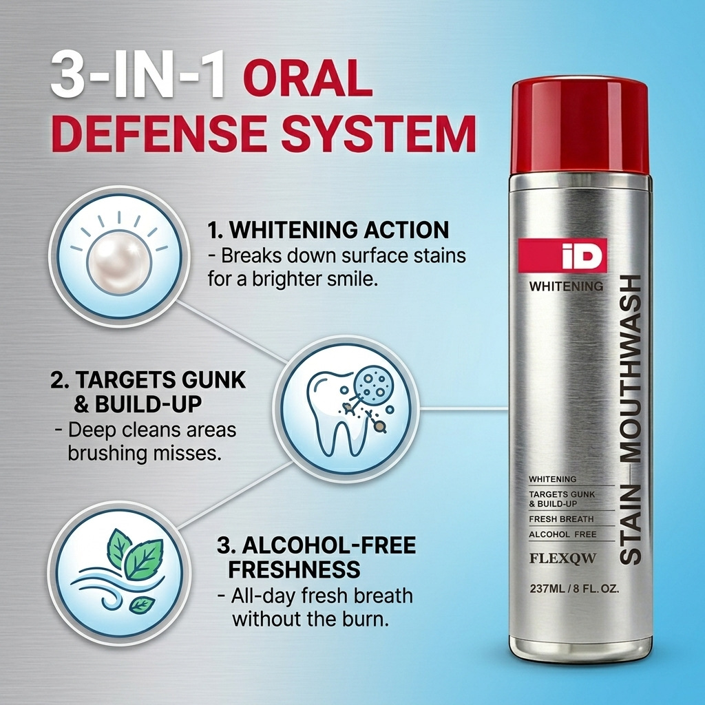 Hismile ID Whitening Stain Mou - Whitening Mouthwash recensie en prijs