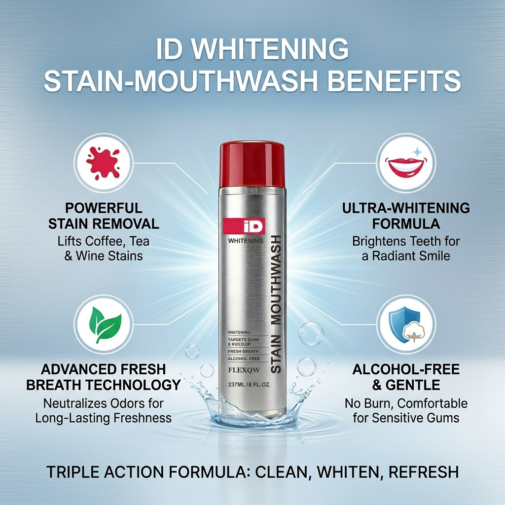 Hismile ID Whitening Stain Mou - Whitening Mouthwash recensie en prijs