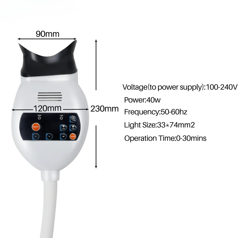 Adjustable 3 Colors LED Teeth  - Whitening Teeth Machine recensie en prijs