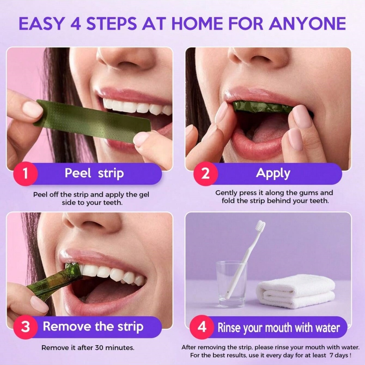 Deluxe Whitening Teeth Sticker - Teeth Whitening Strips Permanent recensie en prijs