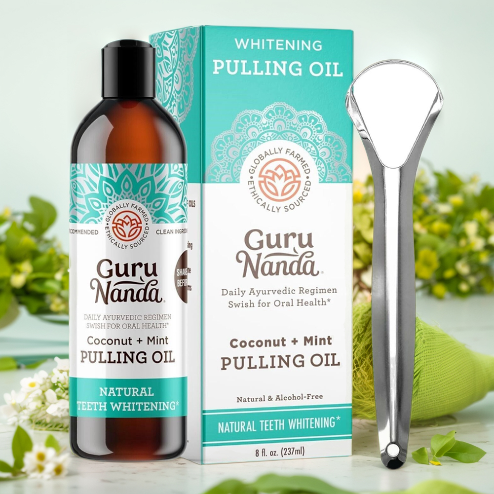 Coconut Mint Pulling Oil Mouth - Teeth Whitening Oil Pulling recensie en prijs