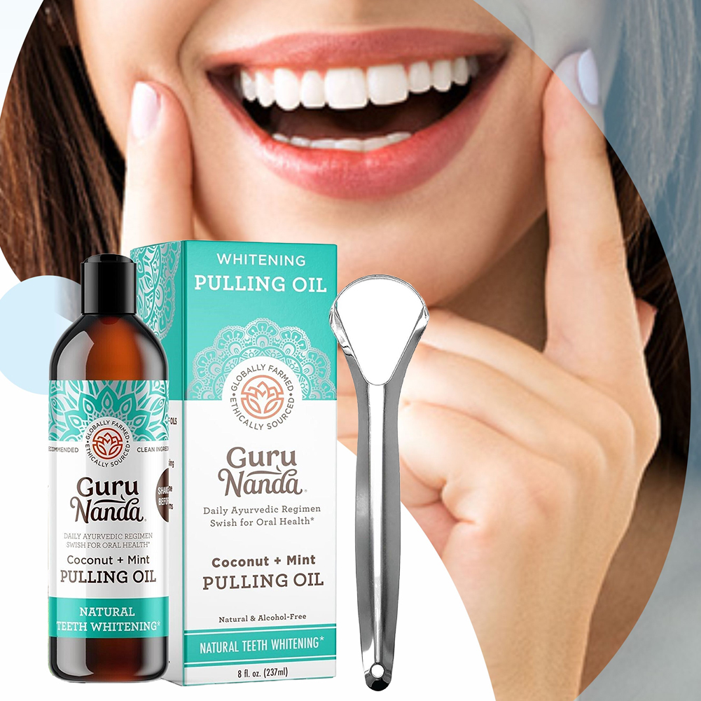Coconut Mint Pulling Oil Mouth - Teeth Whitening Oil Pulling recensie en prijs