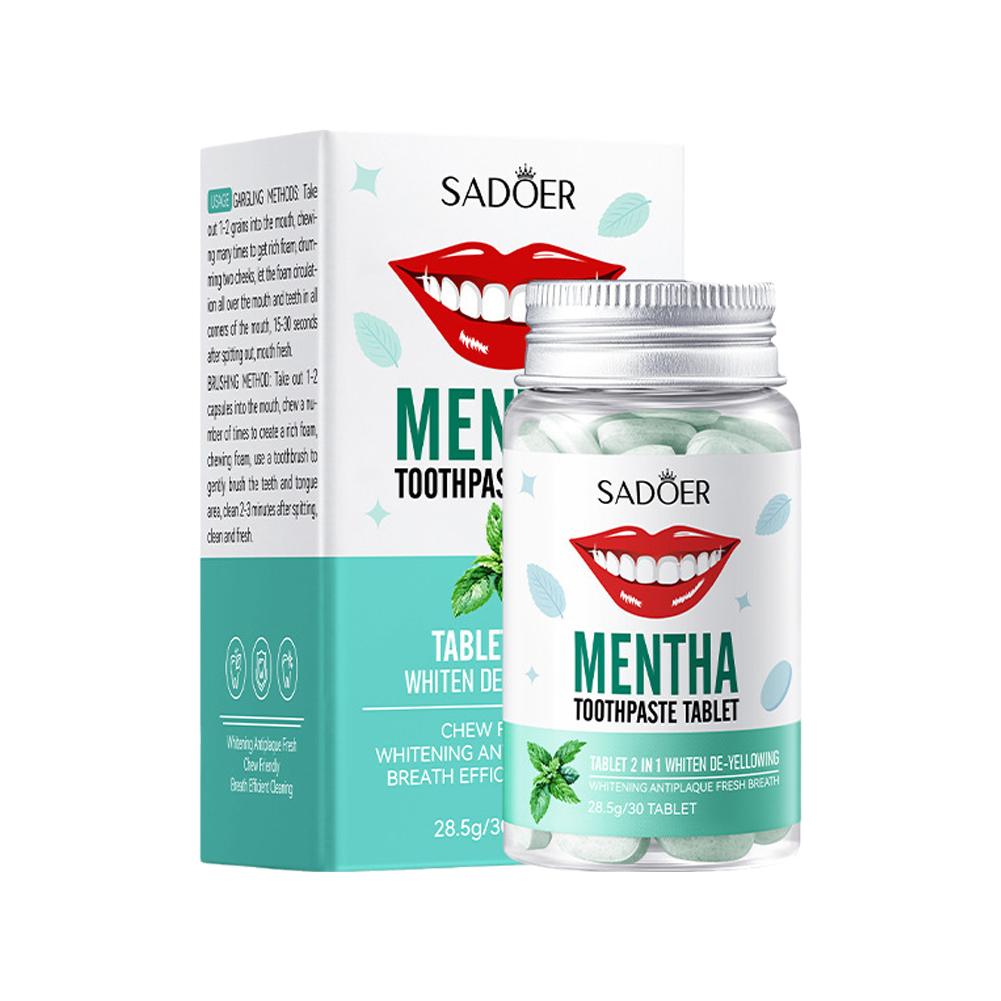Mint Solid Toothpaste Tablets  - Teeth Whitening Ai recensie en prijs
